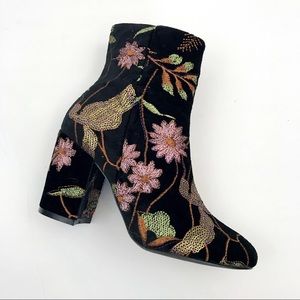 Steven by Steve Madden Lissa Velvet Bootie